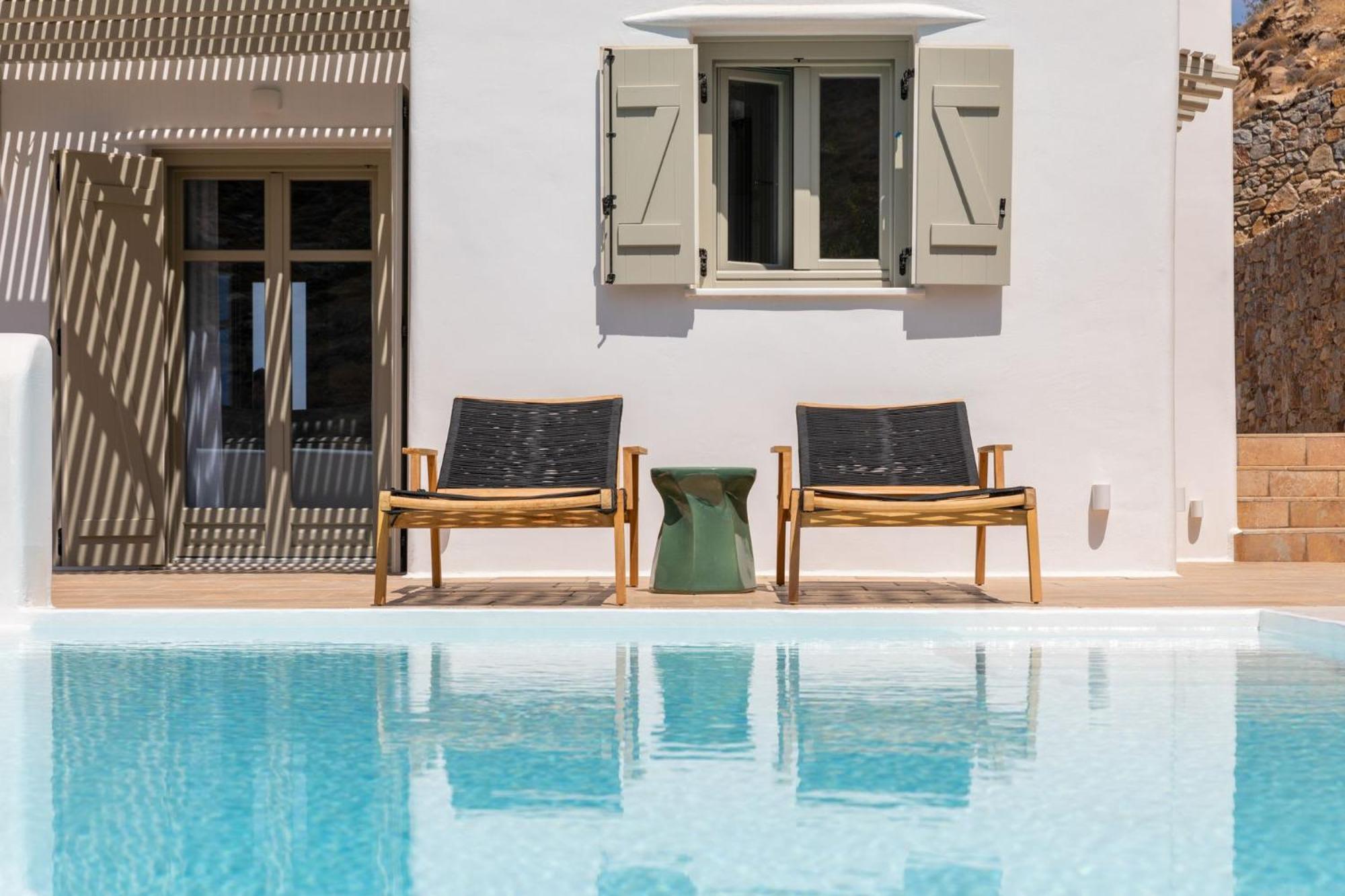 Ferienhaus New Twin In Mykonos Pool & Stunning Views *